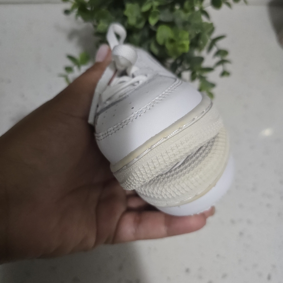 Kids White Sneakers - Picture 7 of 15